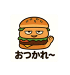 今日も働くニガバーガーくんのぼやき（個別スタンプ：33）