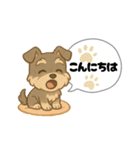 いろんなシュナウザー(ごちゃ混ぜver.)（個別スタンプ：2）