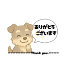 いろんなシュナウザー(ごちゃ混ぜver.)（個別スタンプ：9）