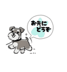 いろんなシュナウザー(ごちゃ混ぜver.)（個別スタンプ：27）