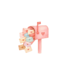 ラブカップルスタンプ（個別スタンプ：9）