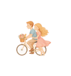 ラブカップルスタンプ（個別スタンプ：32）