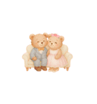 ラブカップルスタンプ（個別スタンプ：39）