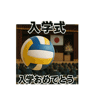 バレーで年間行事（個別スタンプ：11）