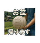 バレーで年間行事（個別スタンプ：25）