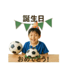 サッカーで年間行事（個別スタンプ：40）