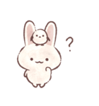 いぬねこうさくまとシマエナガ（個別スタンプ：7）