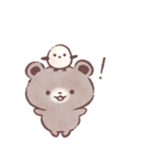 いぬねこうさくまとシマエナガ（個別スタンプ：12）