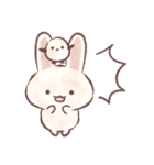いぬねこうさくまとシマエナガ（個別スタンプ：19）