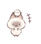 いぬねこうさくまとシマエナガ（個別スタンプ：22）