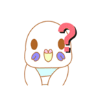 インコちゃんブルー24個のスタンプ（個別スタンプ：20）