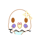 インコちゃんブルー24個のスタンプ（個別スタンプ：23）