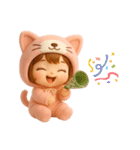 着ぐるみ猫baby♡（個別スタンプ：10）
