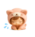 着ぐるみ猫baby♡（個別スタンプ：11）