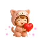 着ぐるみ猫baby♡（個別スタンプ：13）