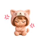 着ぐるみ猫baby♡（個別スタンプ：15）