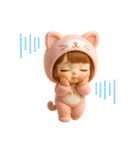 着ぐるみ猫baby♡（個別スタンプ：19）