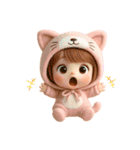 着ぐるみ猫baby♡（個別スタンプ：31）