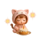 着ぐるみ猫baby♡（個別スタンプ：32）