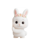 ピンクのほっぺたうさぎ （NT）（個別スタンプ：2）