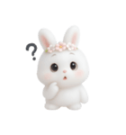 ピンクのほっぺたうさぎ （NT）（個別スタンプ：7）
