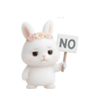 ピンクのほっぺたうさぎ （NT）（個別スタンプ：20）
