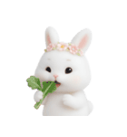 ピンクのほっぺたうさぎ （NT）（個別スタンプ：26）