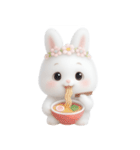 ピンクのほっぺたうさぎ （NT）（個別スタンプ：31）