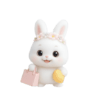 ピンクのほっぺたうさぎ （NT）（個別スタンプ：36）