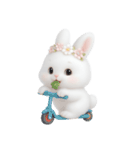 ピンクのほっぺたうさぎ （NT）（個別スタンプ：37）