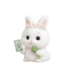 ピンクのほっぺたうさぎ （NT）（個別スタンプ：39）