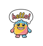 しゃべるENモンスター（個別スタンプ：3）