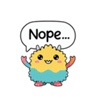 しゃべるENモンスター（個別スタンプ：8）
