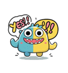 しゃべるENモンスター（個別スタンプ：16）