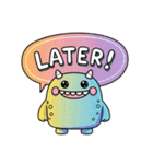 しゃべるENモンスター（個別スタンプ：24）