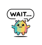 しゃべるENモンスター（個別スタンプ：28）
