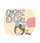 夏を感じる♡大人女子（個別スタンプ：30）
