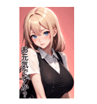 恥ずかしがり屋の女の子の日常（個別スタンプ：39）