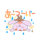 うさの夏（何故かよろしく多め）（個別スタンプ：28）