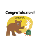 楽しい語イタリア語 第2弾（個別スタンプ：16）