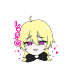 クズデレ系？の金髪ちゃん（個別スタンプ：8）