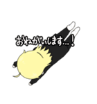 クズデレ系？の金髪ちゃん（個別スタンプ：12）
