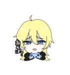クズデレ系？の金髪ちゃん（個別スタンプ：20）