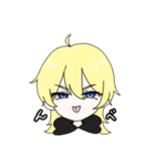 クズデレ系？の金髪ちゃん（個別スタンプ：21）