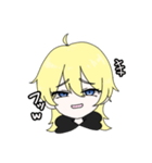 クズデレ系？の金髪ちゃん（個別スタンプ：22）