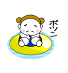 お団子2つ！【大人の夏】（個別スタンプ：21）