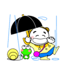 お団子2つ！【大人の夏】（個別スタンプ：34）