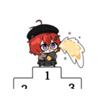 Vレコードサイン（個別スタンプ：17）