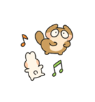 今日もこんにちは！ パンヤです（個別スタンプ：3）