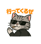 ちょいワル猫の日常スタンプ（個別スタンプ：5）